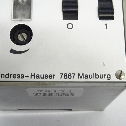 Endress + Hauser NU10 7153371 Elektronische Füllstandmeßgerät - Maranos.de