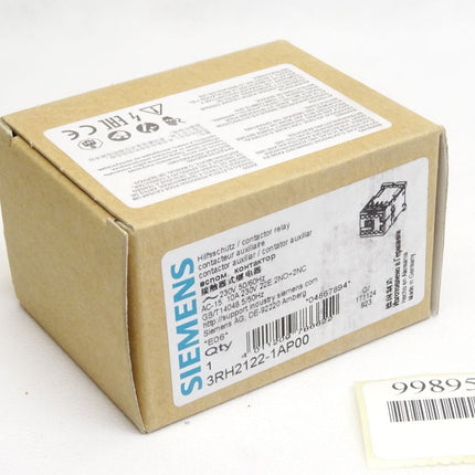 Siemens Hilfsschütz 3RH2122-1AP00 / Neu OVP - Maranos.de