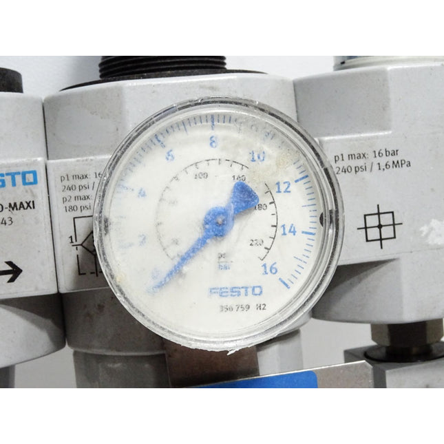Festo Wartungseinheit LFR-3/4-D-MAXI-KF 185777 HE-D-MAXI LFR-D-MAXI FRM-D-MAXI 175250 PEV-1/4-B-OD - Maranos.de