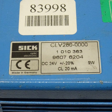 Sick CLV280-0000 Stationäre Barcode-Scanner 1010363 / CLV2800000 - Maranos.de