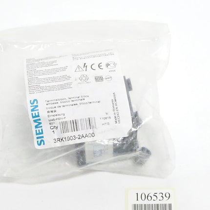 Siemens Terminalblock 3RK1903-2AA00 / Neu OVP - Maranos.de