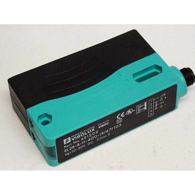 Pepperl+Fuchs Visolux Reflexions-Lichttaster 421202 RL28-8-H-400-IR/47/105 / Neu - Maranos.de