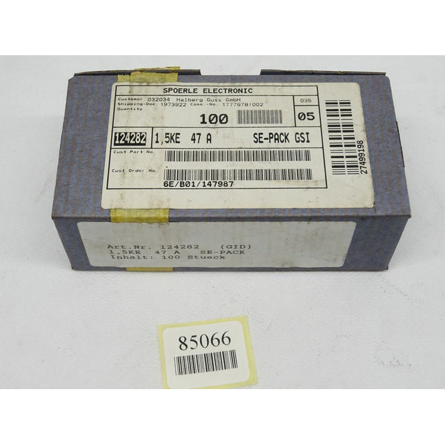 1,5KE 47A SE-PACK GSI Inhalt : ca 100 Stück / IN6287A / Neu OVP - Maranos.de