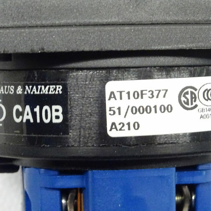 Kraus & Naimer CA10B.A210-600.E Wahlschalter 2-polig mit Mittelstellung neu - Maranos.de