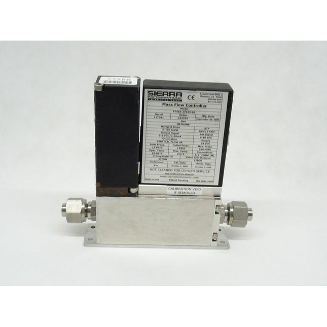 Sierra Instruments Mass Flow Controller FT492-17323-00 - Maranos.de
