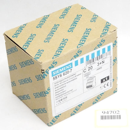 Siemens Leitungschutzschalter 5SY6 5SY6620-7/ Neu OVP - Maranos.de