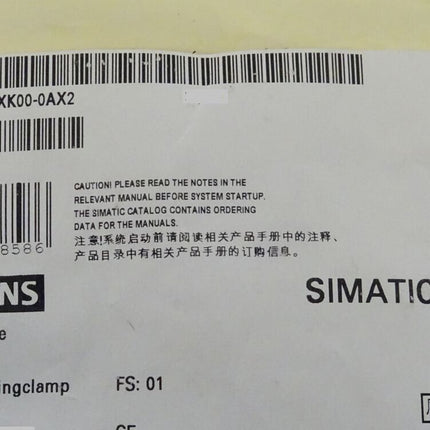 Siemens 6AV6671-8XK00-0AX2 Clip Montageclips für OP 3,7,17/ TP177 ( 1 Stück) - Maranos.de