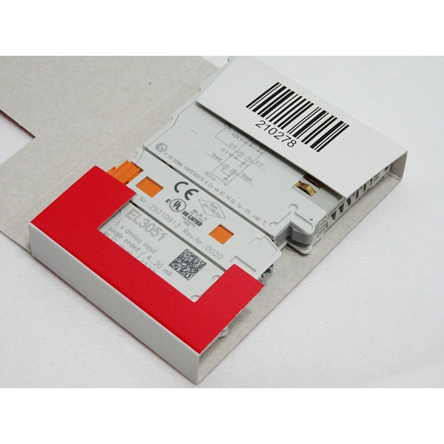 Beckhoff EL3051 Rev. 0020 analoge Eingangsklemme  / Neu OVP - Maranos.de