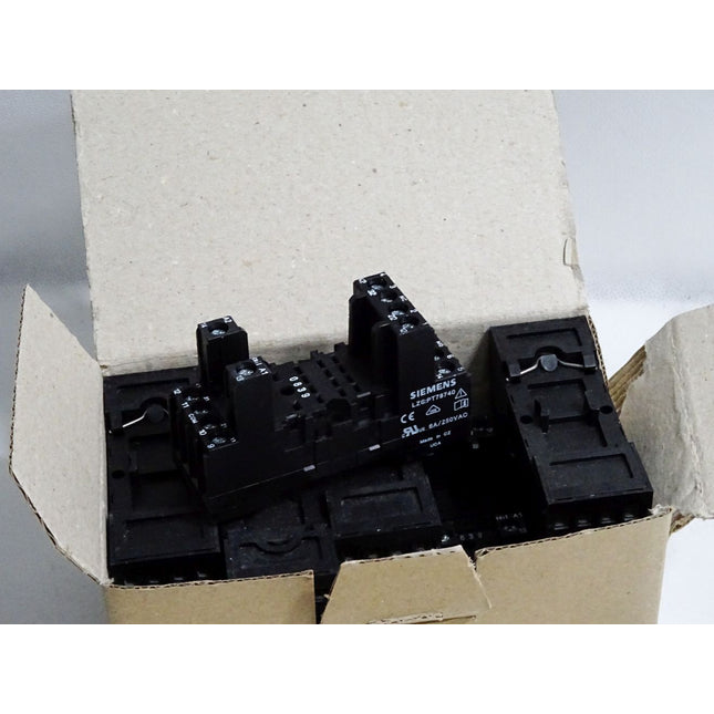 Siemens Stecksockel PT78740 / Inhalt:10 Stück / Neu OVP - Maranos.de