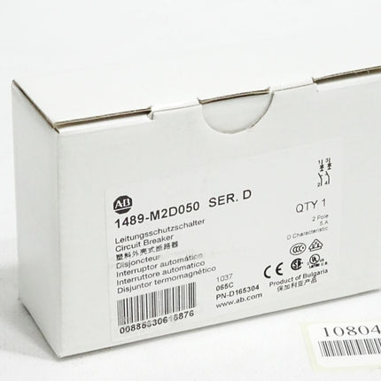 Allen Bradley 1489-M2D050 Leitungsschutzschalter / Neu OVP - Maranos.de