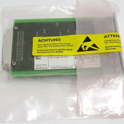 Sigmatek 05-066-021 DIAS Siemens Interface DSI021 HW:1.1X1.0 / Neu - Maranos.de