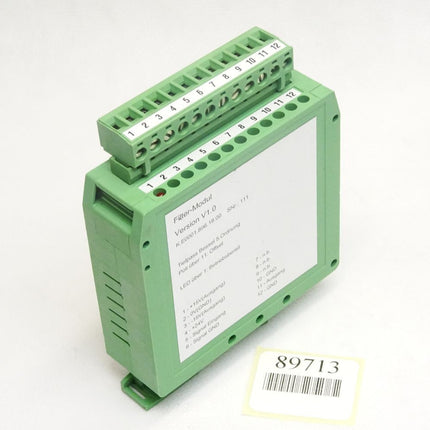 Stefan Badur electronic Filter-Modul V1.0 / K.E0001.896.18.00 - Maranos.de