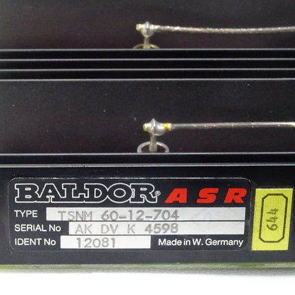 Baldor TSNM60-12-704 TSNM 60-12-704 - Maranos.de