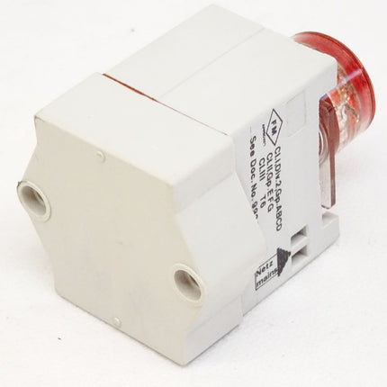 Stahl 8017/2 Leuchtmelder rot - Maranos.de