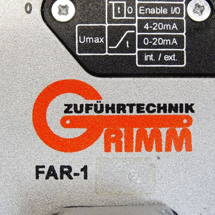 Grimm Zuführtechnik FAR-1 Regelgerät - Maranos.de