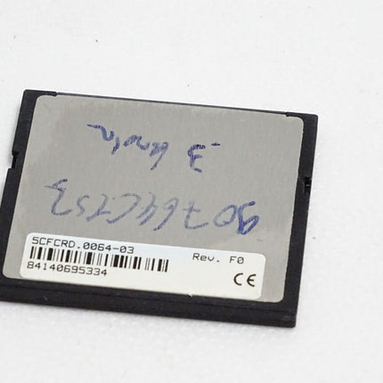 B&R 5CFCRD.0064-03 Rev.F0 CompactFlash 64 MByte Western Digital (SLC) - Maranos.de