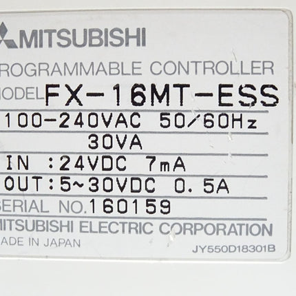 MItsubishi Programmable Controller FX-16MT-ESS - Maranos.de