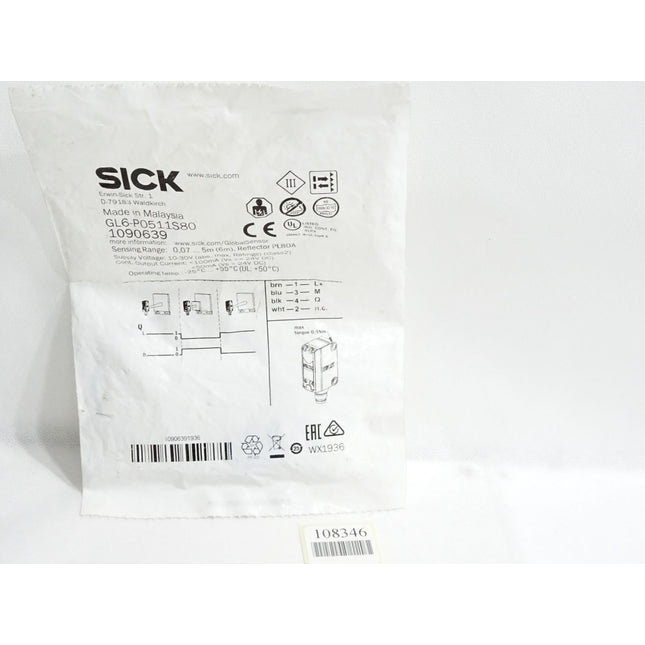 Sick 1090639 GL6-P0511S80 Lichtschranke / Neu OVP - Maranos.de