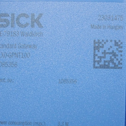 Sick Sicherheitssteuerung Flexi Compact 1085356 FLX0-GPNT100 / Neu OVP - Maranos.de