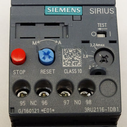 Siemens Sirius 3RU2116-1DB1 Überlastrelais - Maranos.de