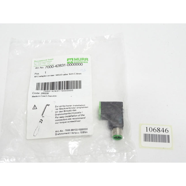 Murr Elektronik Adapter M12 7000-42831-0000000 / Neu OVP - Maranos.de