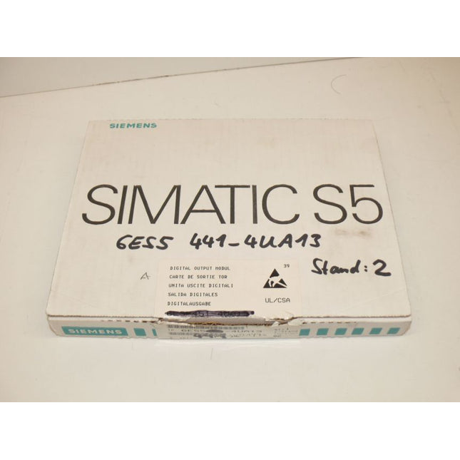 NEU-OVP Siemens 6ES5441-4UA13 Simatic S5 6ES5 441-4UA13 E:02 - Maranos.de