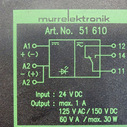 Murr Elektronik 51610 / Eingangsrelais - Maranos.de
