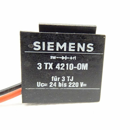 Siemens 3TX4210-0M für 3TJ Entstördiode 24 bis 220 V - Maranos.de