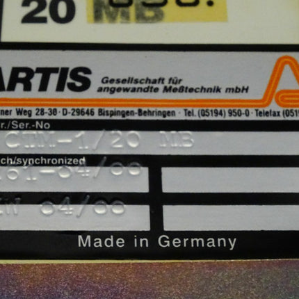 Siemens Sinumerik 840D 6FC5247-0AA02-1AA0 / 6FC5 247-0AA02-1AA0 Version C / CTM-1/20 MB - Maranos.de