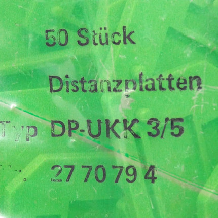 Phoenix Contact Distanzplatten DP-UKK3/5 / 2770794 / Inhalt : 50 Stück / Neu OVP - Maranos.de