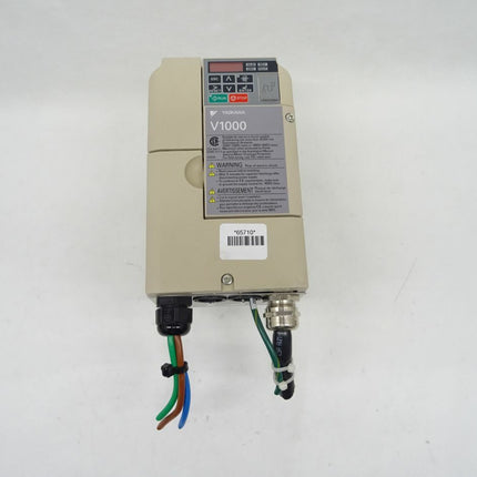 Yaskawa V1000 CIMR-VUBA0006EAB Frequenzumrichter 200V / 1 Phase / 6A / 5A - Maranos.de
