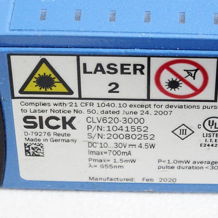Sick 1041552 CLV620-3000 Barcodescanner - Maranos.de