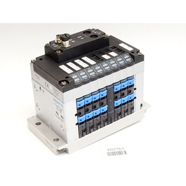 Festo Ventilinsel CPV10-GE-IP-8 534509 CPV-10-VI 18200 CPV10-VI-P8-M7-B 152423 - Maranos.de