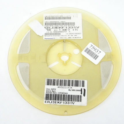 5000x Panasonic ERJ3EK SMD-Widerstand, 1.33k&#937; 0603 - NEU - Maranos.de