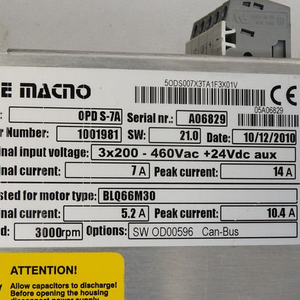 TDE Macno OPDS-7A 0PDS-7A - Maranos.de