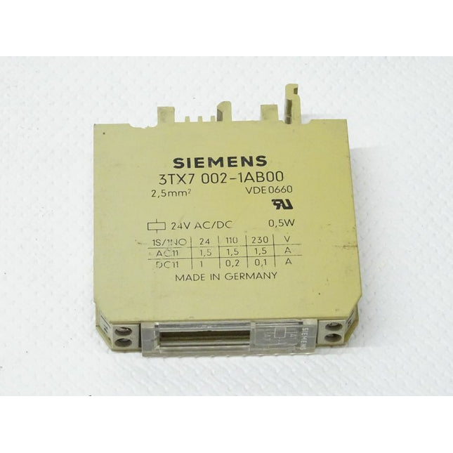 Siemens 3TX7002-1AB00 / 3TX7 002-1AB00Relais - Maranos.de