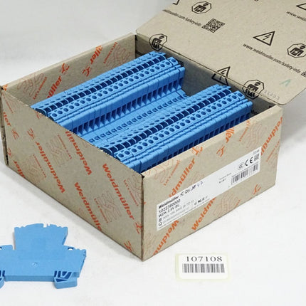 Weidmüller 1022380000 Mehrstock-Reihenklemme WDK 2.5V BL / Inhalt:47 Stück / Neu OVP - Maranos.de