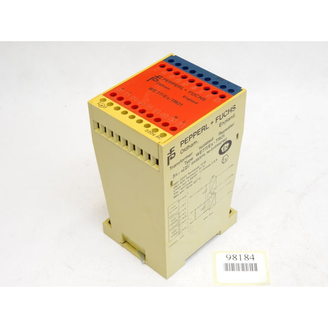 Pepperl+Fuchs Transformer Isolated repeater WE77/Ex-TR01 - Maranos.de