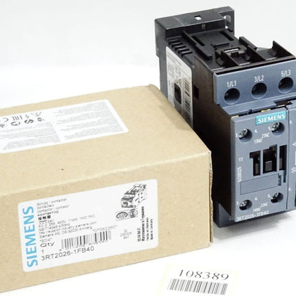 Siemens Schütz 3RT2026-1FB40 / Neu OVP - Maranos.de