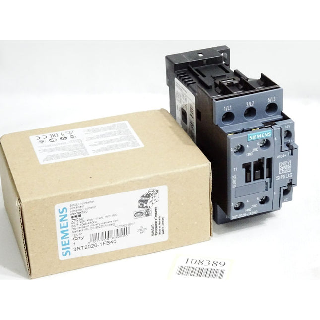Siemens Schütz 3RT2026-1FB40 / Neu OVP - Maranos.de