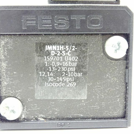 Festo JMNH1H-5/2-D-2-S-C Magnetventil / 159701 - Maranos.de