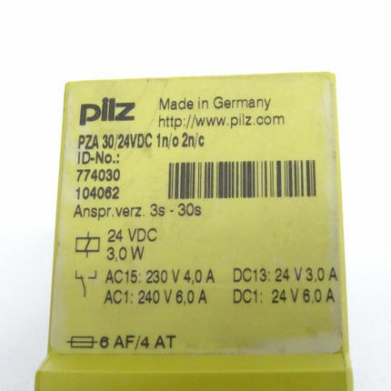 Pilz PZA 30/24VDC 1n/o 2n/c / 774030 - Maranos.de