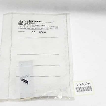 Ifm Electronic Efector100 IFC207 Induktiver Sensor IFB3004BAPKG/US-104 / Neu OVP - Maranos.de