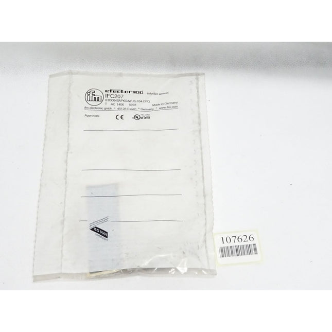 Ifm Electronic Efector100 IFC207 Induktiver Sensor IFB3004BAPKG/US-104 / Neu OVP - Maranos.de