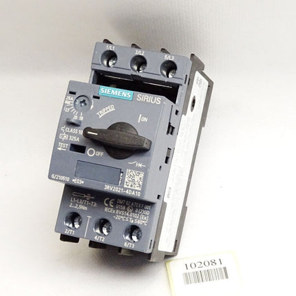 Siemens Sirius 3RV2021-4DA10 Leistungsschalter - Maranos.de