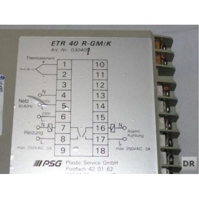 PSG ETR40-GM/K / ETR 40 R-GM/K / 030401 ? - Maranos.de