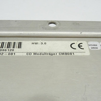 Sigmatek CD Modulträger CMB081 // 12-002-081 HW: 3.0 - Maranos.de