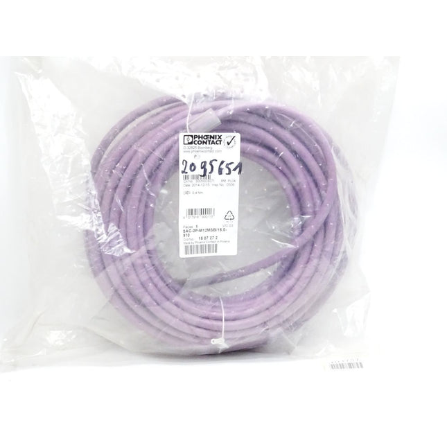 Phoenix Contact 1507272 SAC-2P-M12MSB/15,0-910 Bussystem-Kabel / Neu OVP - Maranos.de