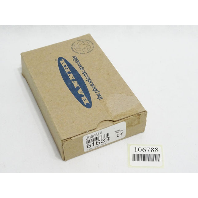 Banner Turck QS18VN6LV Optoelektronischer Allzwecksensor / Neu OVP - Maranos.de