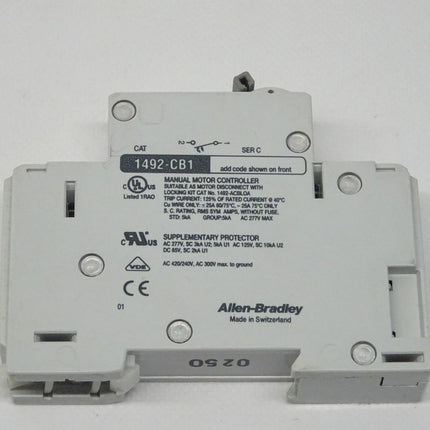 Allen Bradley 1492-CB1G060 Ser. C Schutzschalter 1492CB1G060 / 6A / 3/4HP - Maranos.de